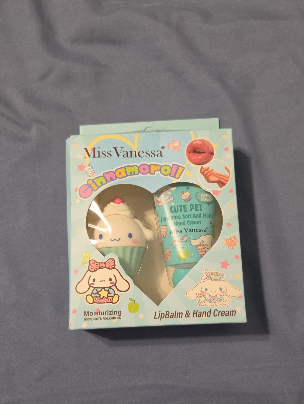 Cinnamoroll Lip Balm & Hand Cream Set - Mint